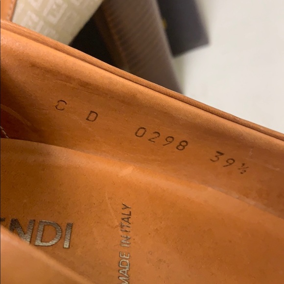 Fendi vintage chunky heels in pristine condition - Picture 5 of 7